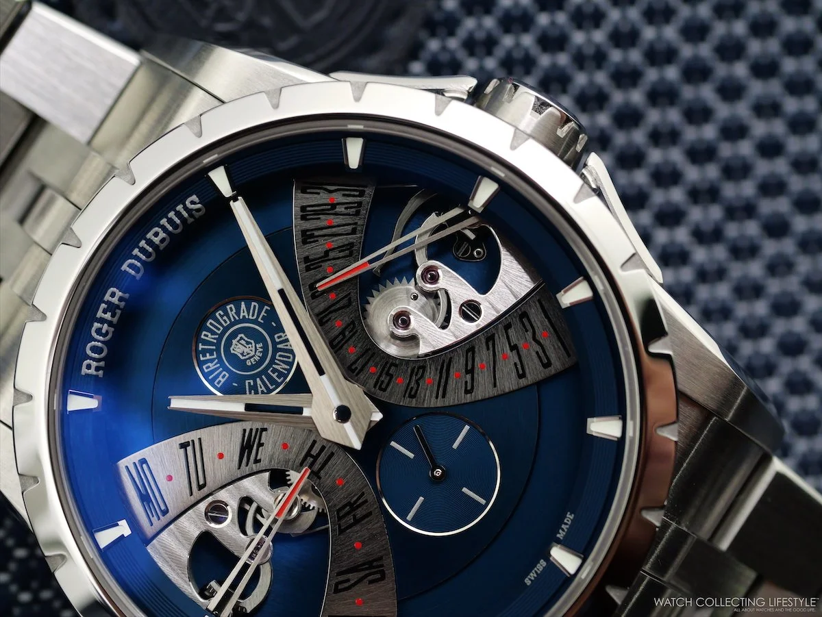 Introducing: Roger Dubuis Excalibur Biretrograde Calendar in Steel
